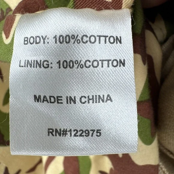 LAMB & SON Southern Proper Jacket/Field Coat Mens XL  Duck‎ Hunting Canvas Camo - Picture 9 of 16